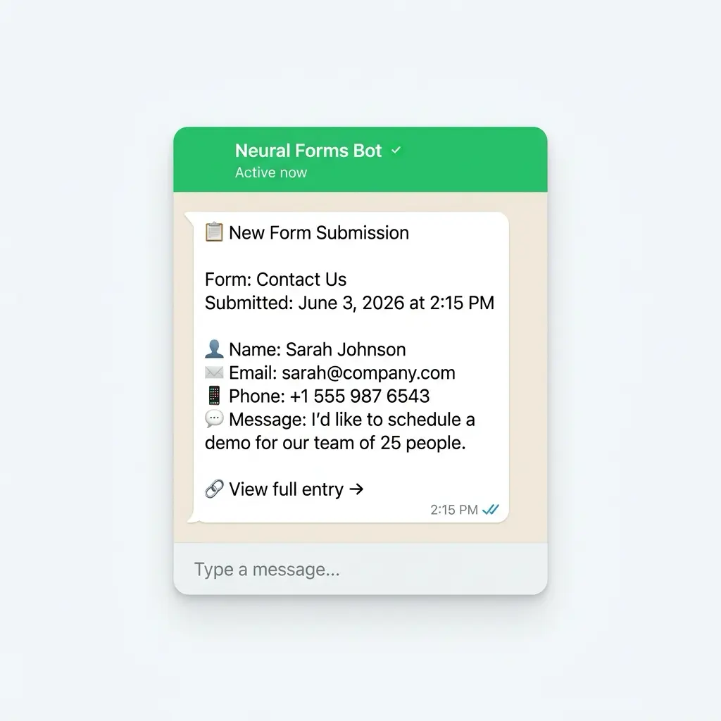 Whatsapp Message Preview
